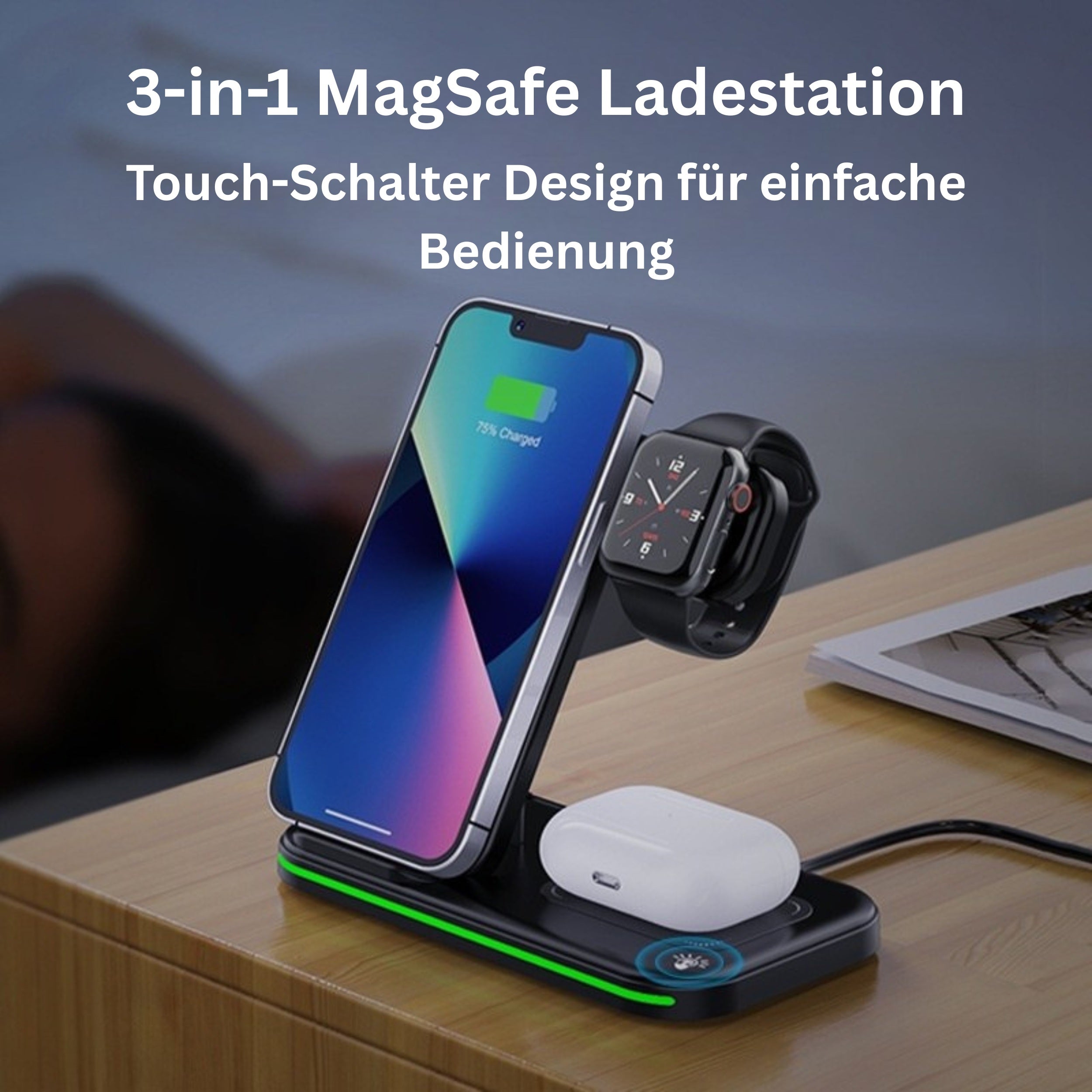 3-in-1 Foldable Charging Station