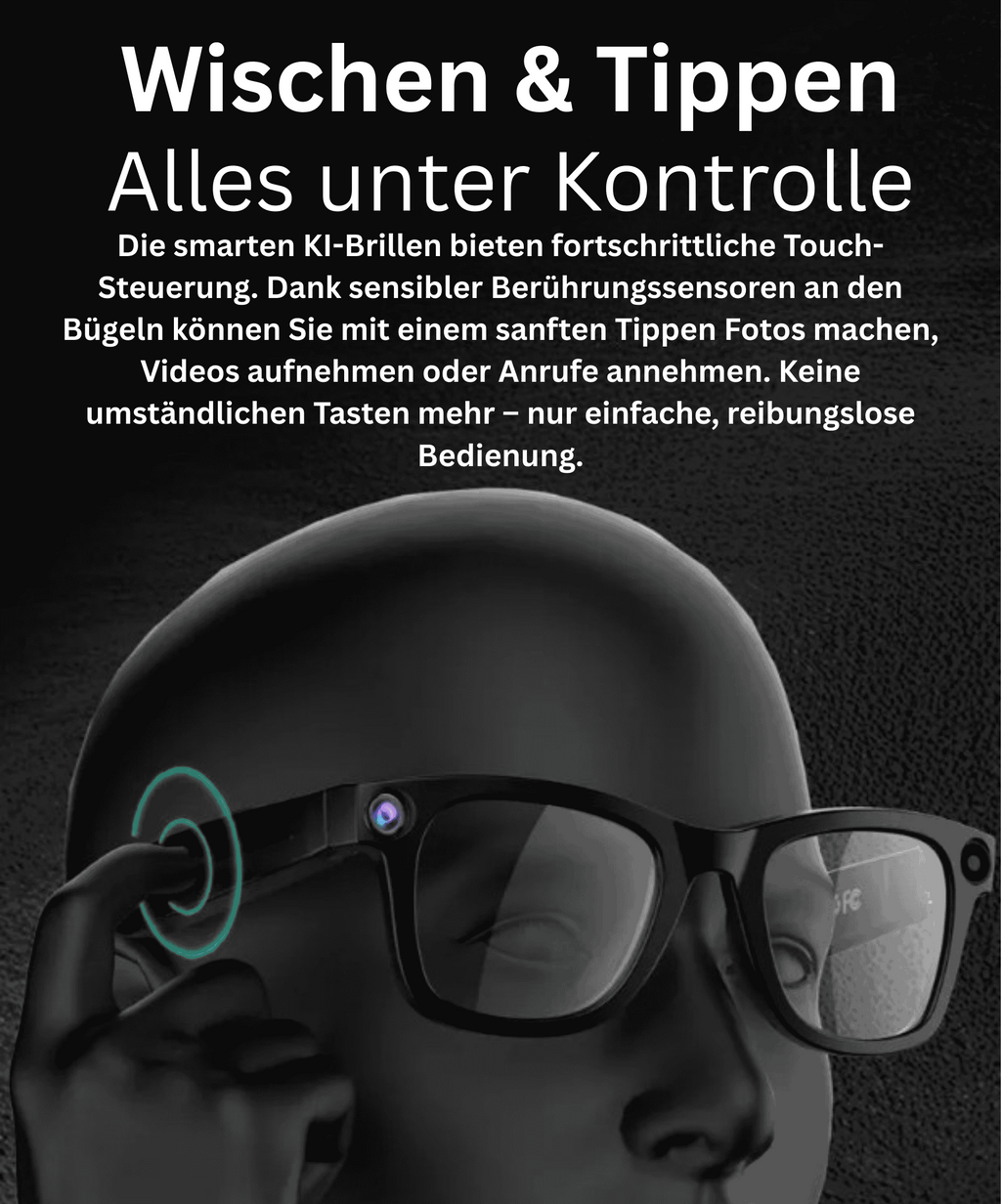 M01 Pro AI Smart Glasses (8MP)