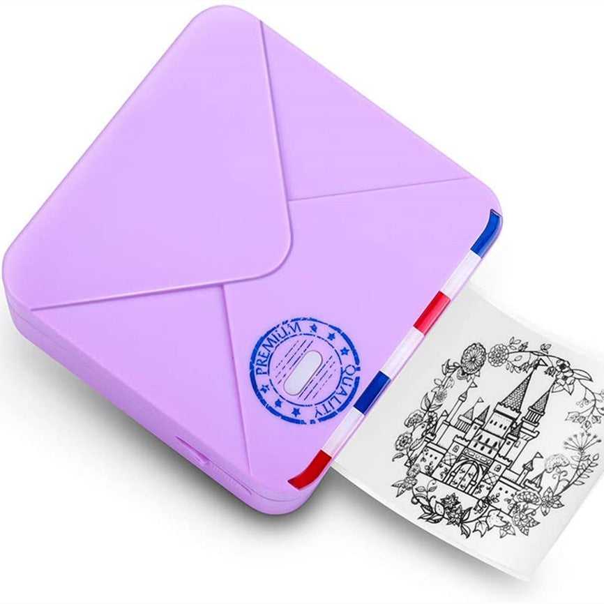 Pocket Mini Thermal Printer - Inkless & Portable