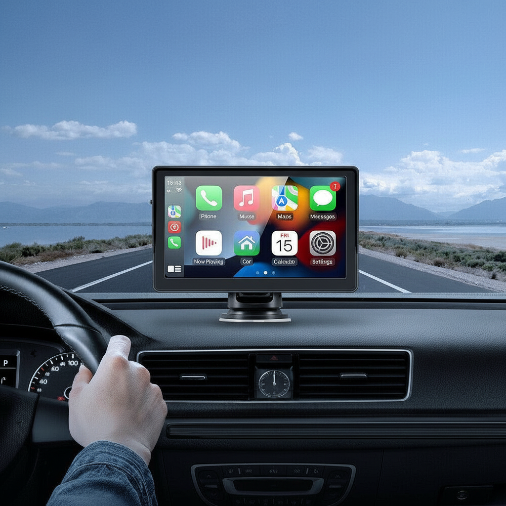 7" Smart Car Screen (CarPlay & Android Auto)