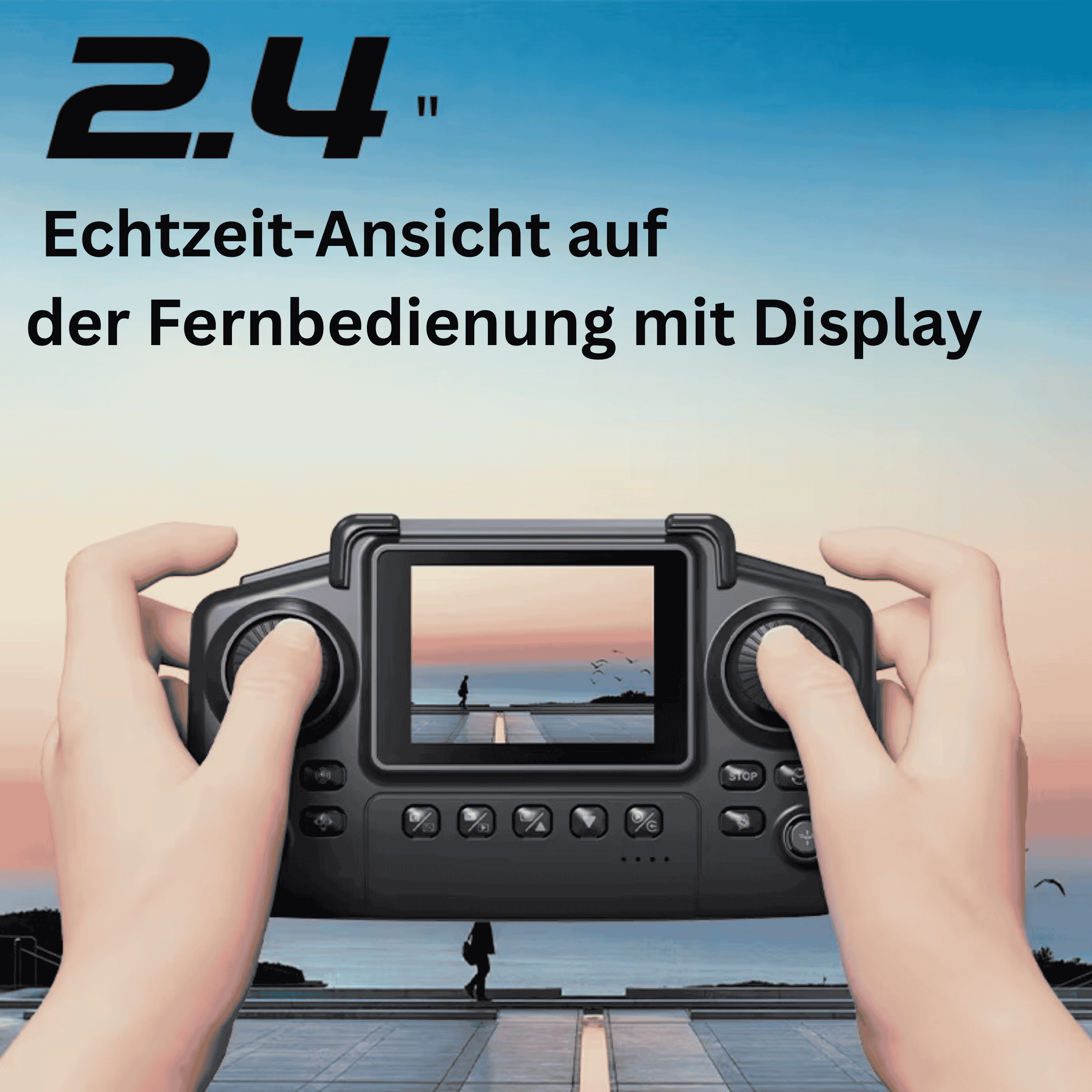 E88 Pro Foldable Drone - 4K Dual Camera & WiFi FPV