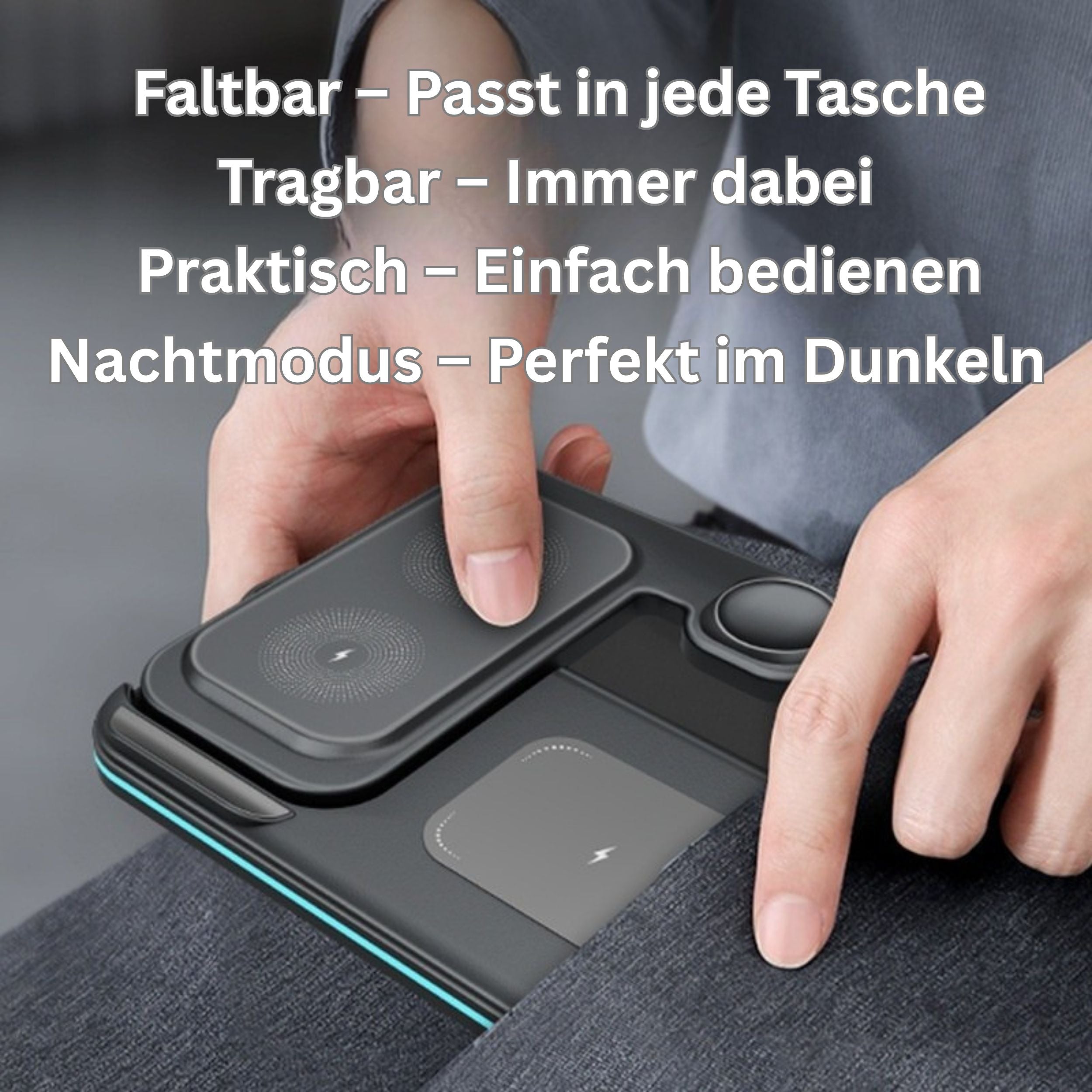 3-in-1 Foldable Charging Station