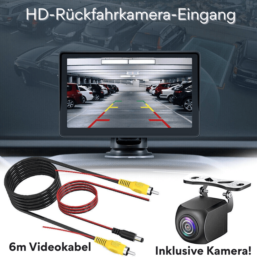 7" Smart Car Screen (CarPlay & Android Auto)