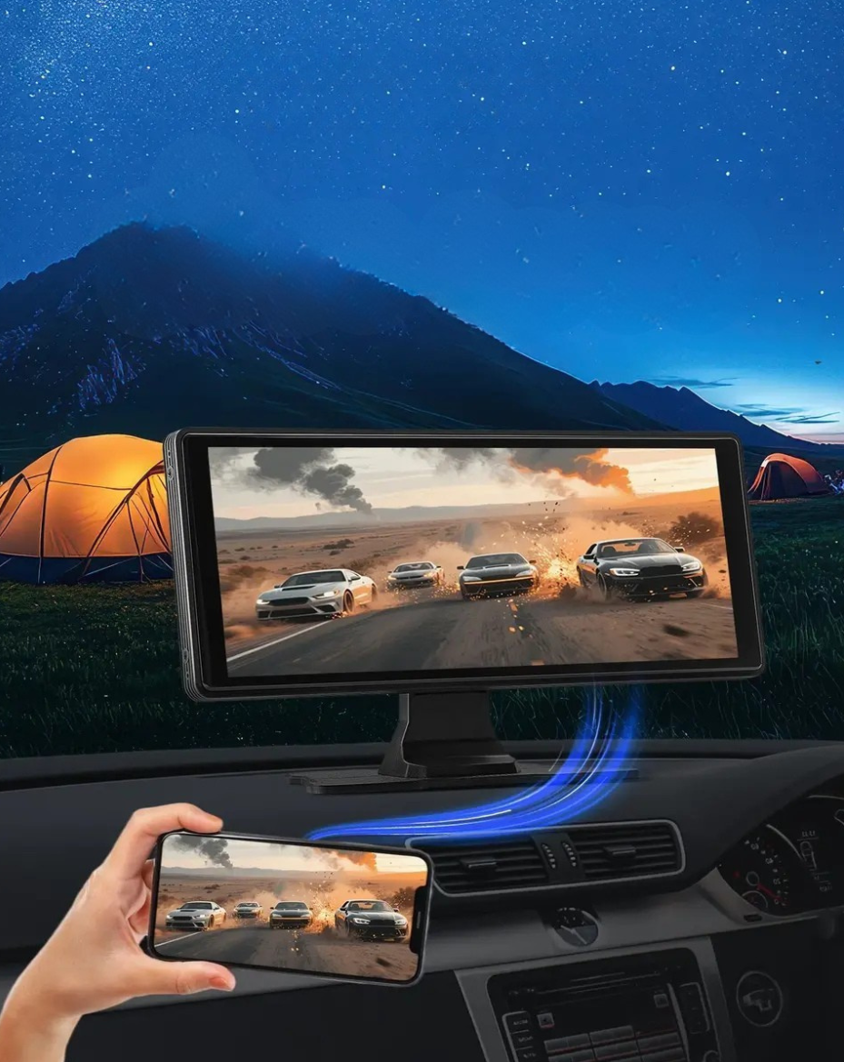 10" Auto Display mit CarPlay & Android Auto - Kabellos