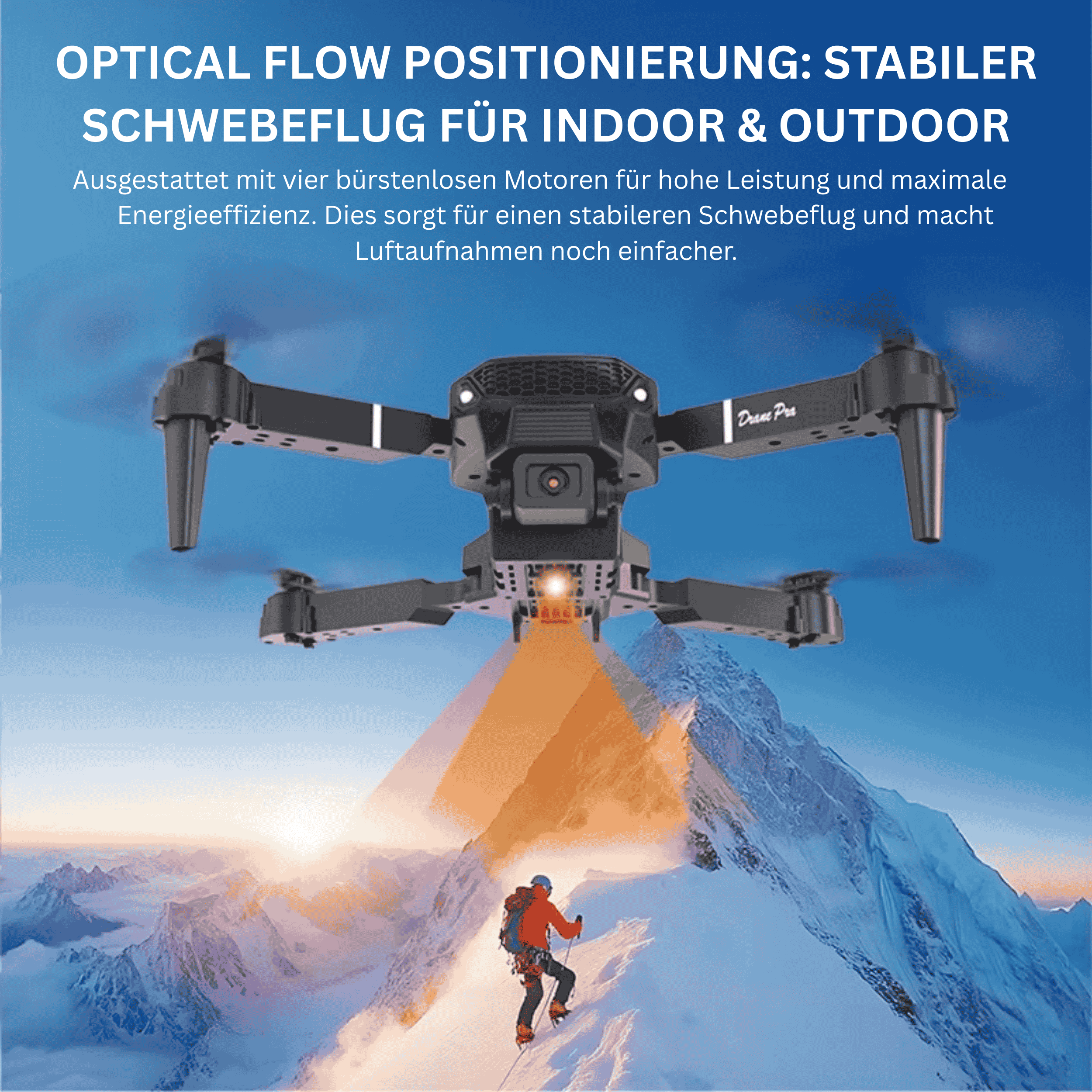 E88 Pro Foldable Drone - 4K Dual Camera & WiFi FPV