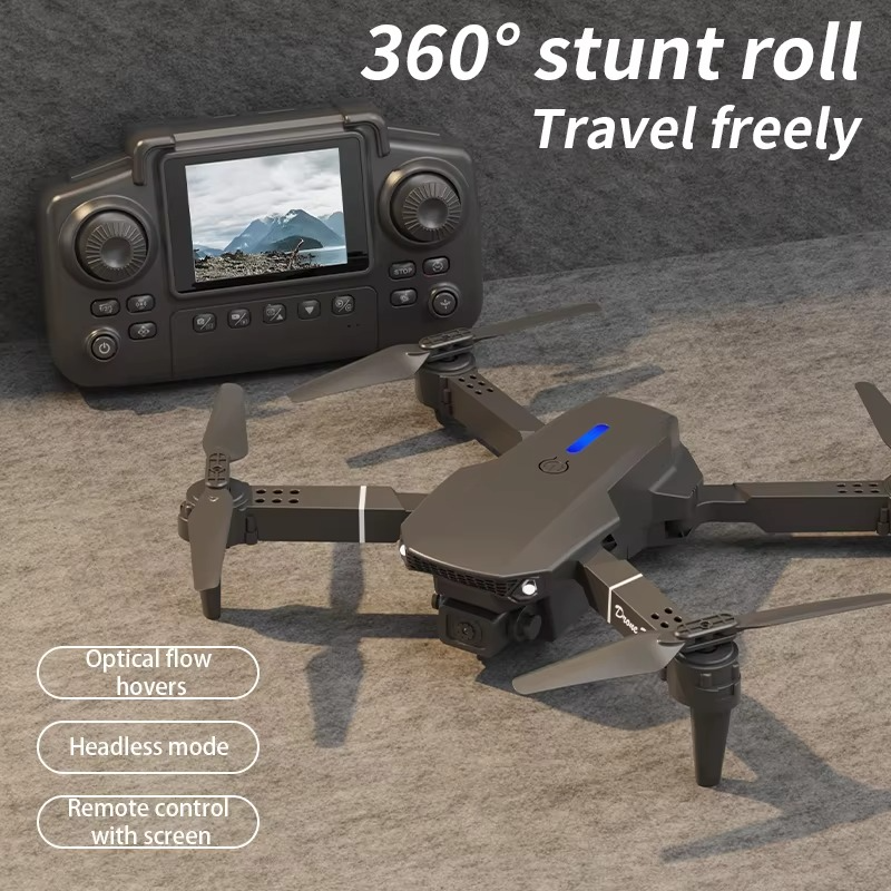 E88 Pro Foldable Drone - 4K Dual Camera & WiFi FPV