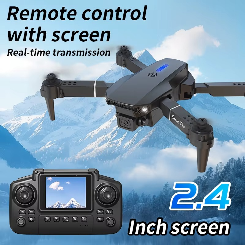 E88 Pro Foldable Drone - 4K Dual Camera & WiFi FPV