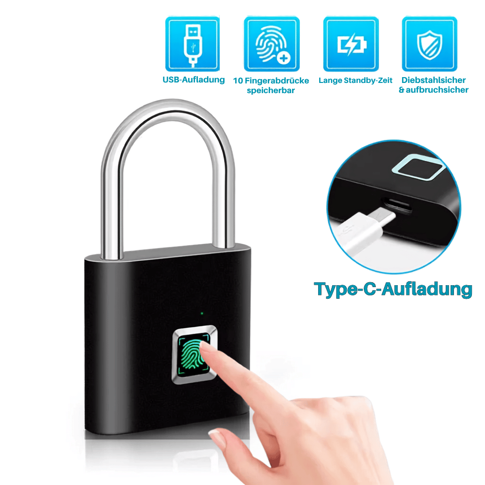 Smartes Fingerabdruck-Schloss (Wasserdicht)