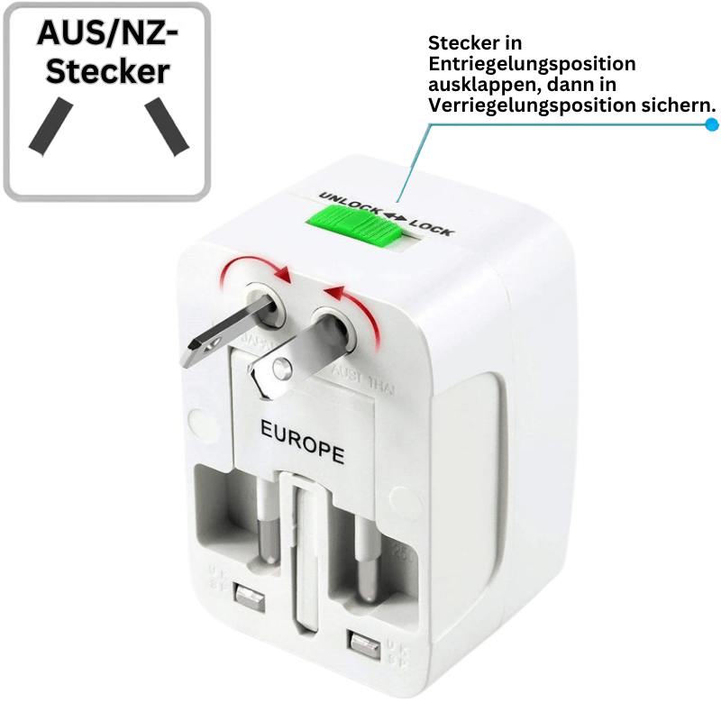 Universal Travel Adapter (All-in-One)