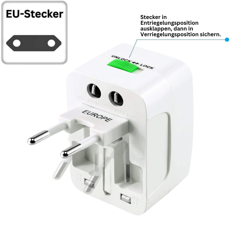 Universal Travel Adapter (All-in-One)
