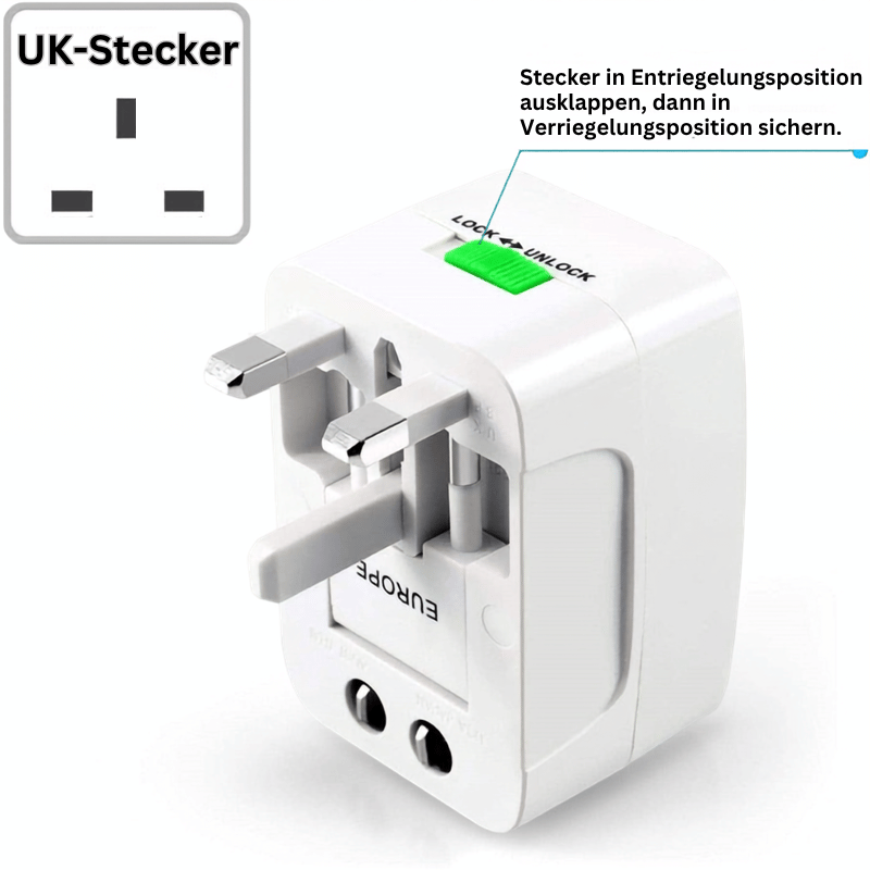 Universal Travel Adapter (All-in-One)