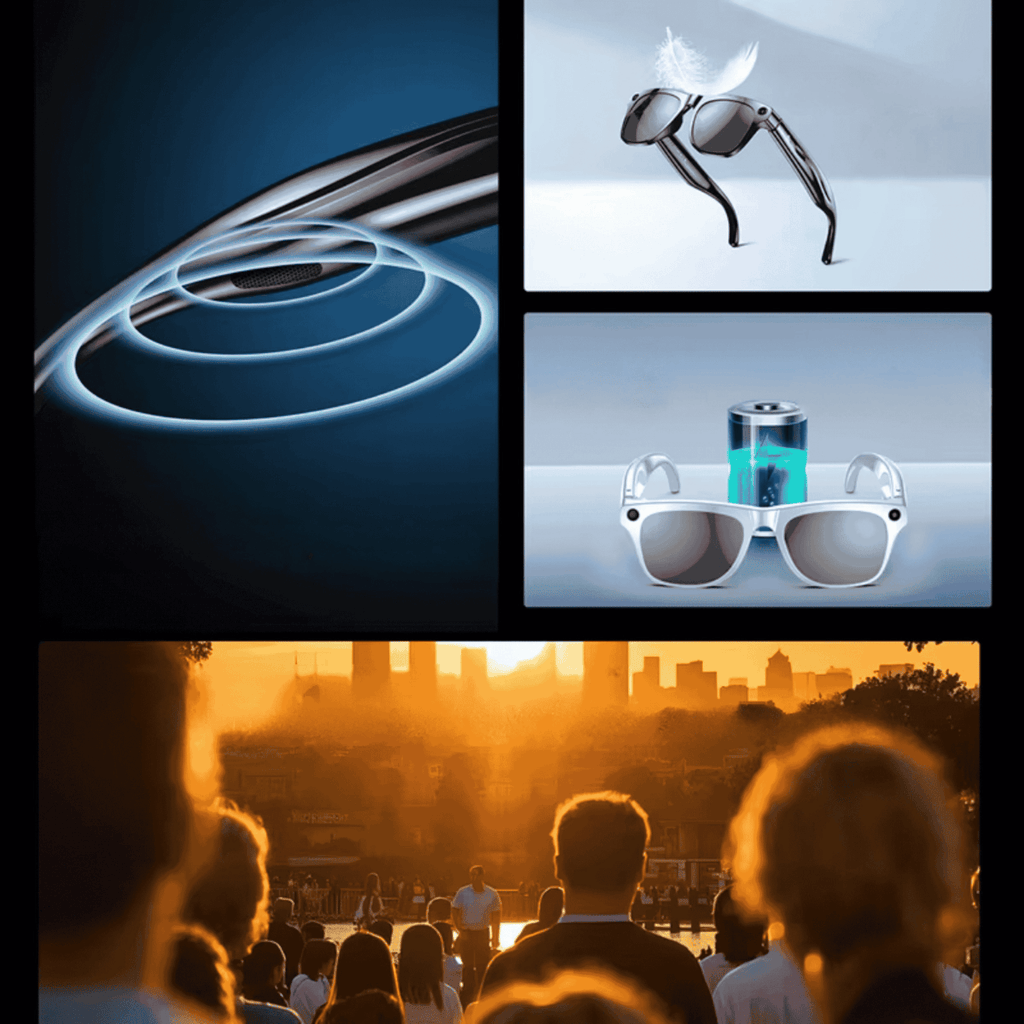 M01 Pro KI-Smartbrille (8 MP)