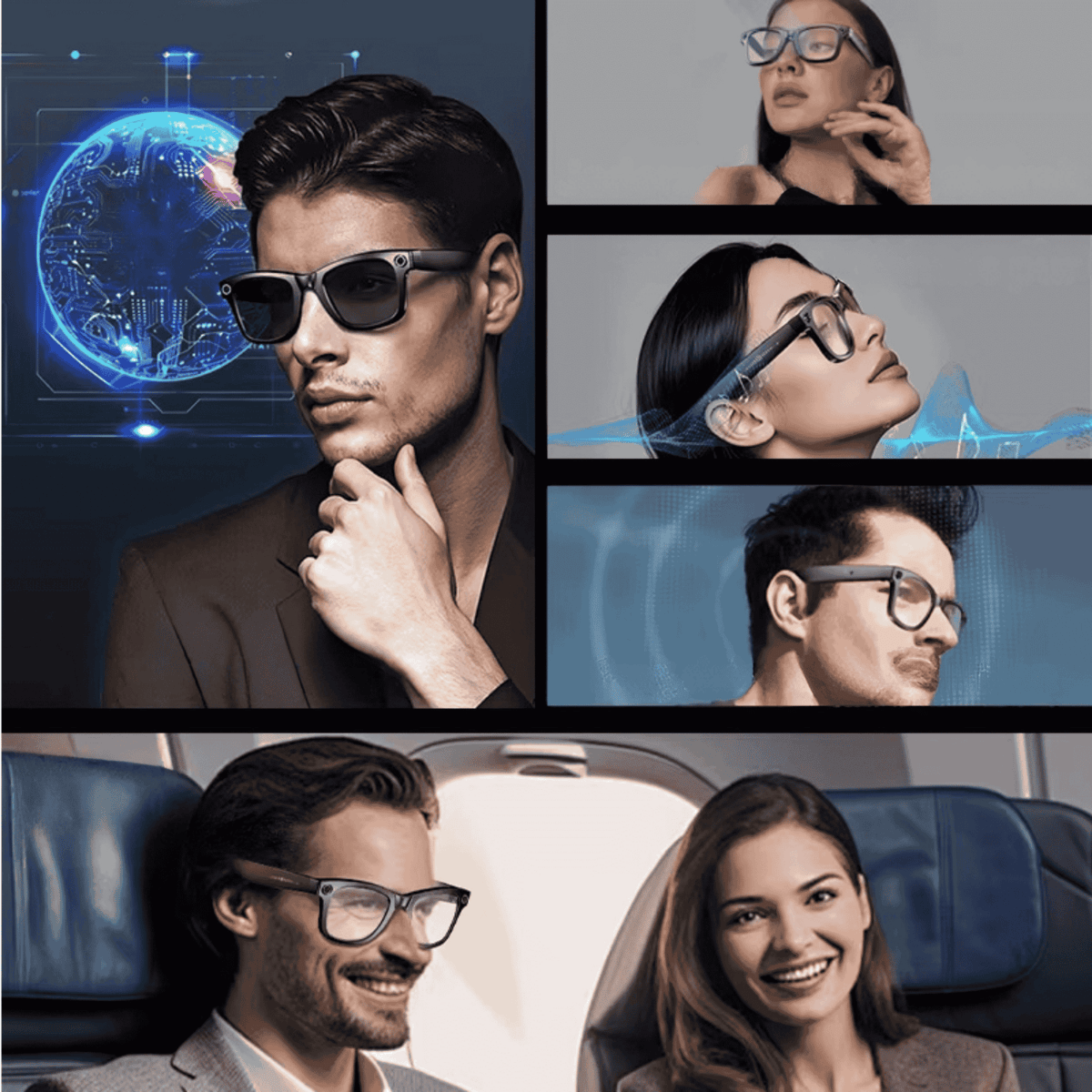 M01 Pro KI-Smartbrille (8 MP)