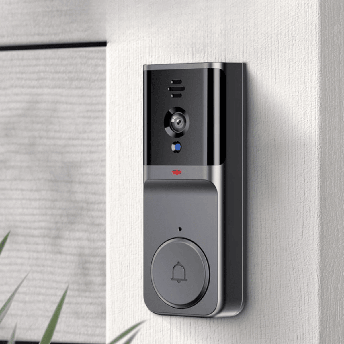 Wireless Video Doorbell with Monitor  Two-Way Intercom  4.3" Display