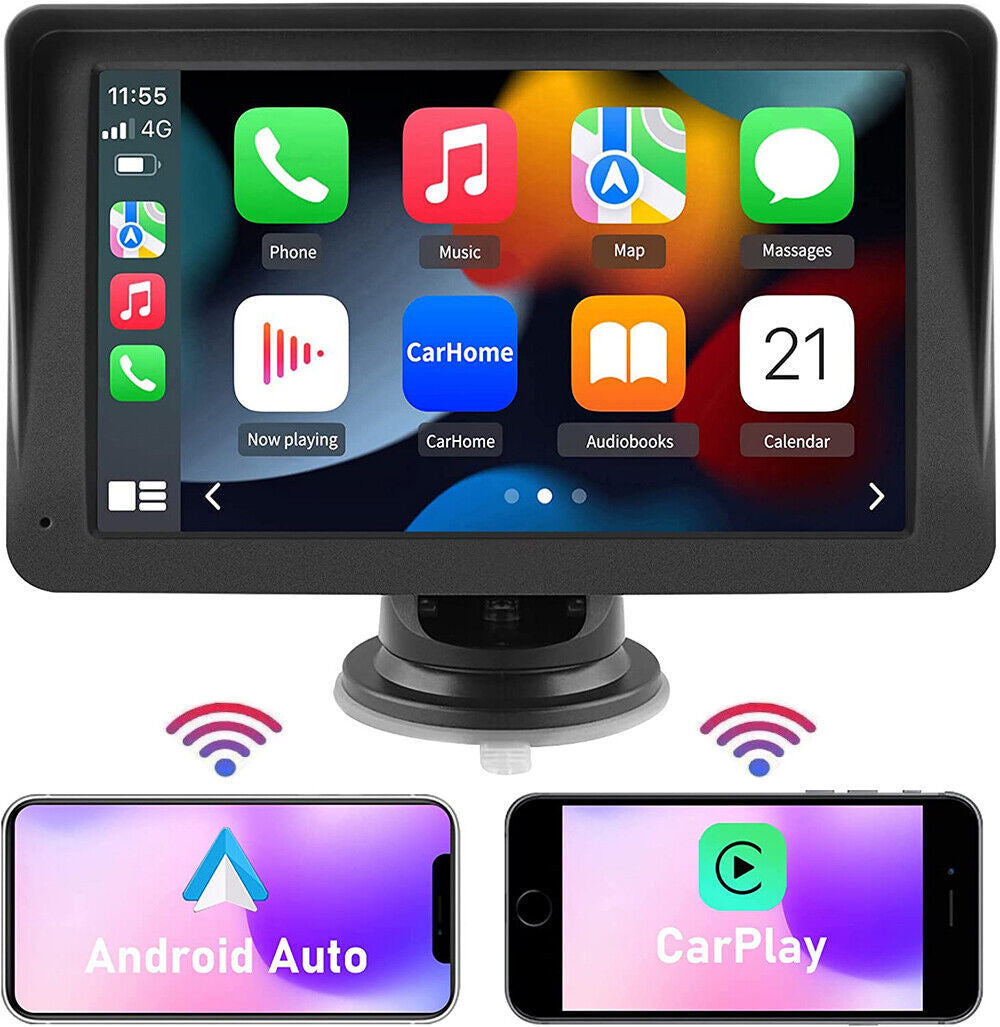 7" Smart Car Screen (CarPlay & Android Auto)