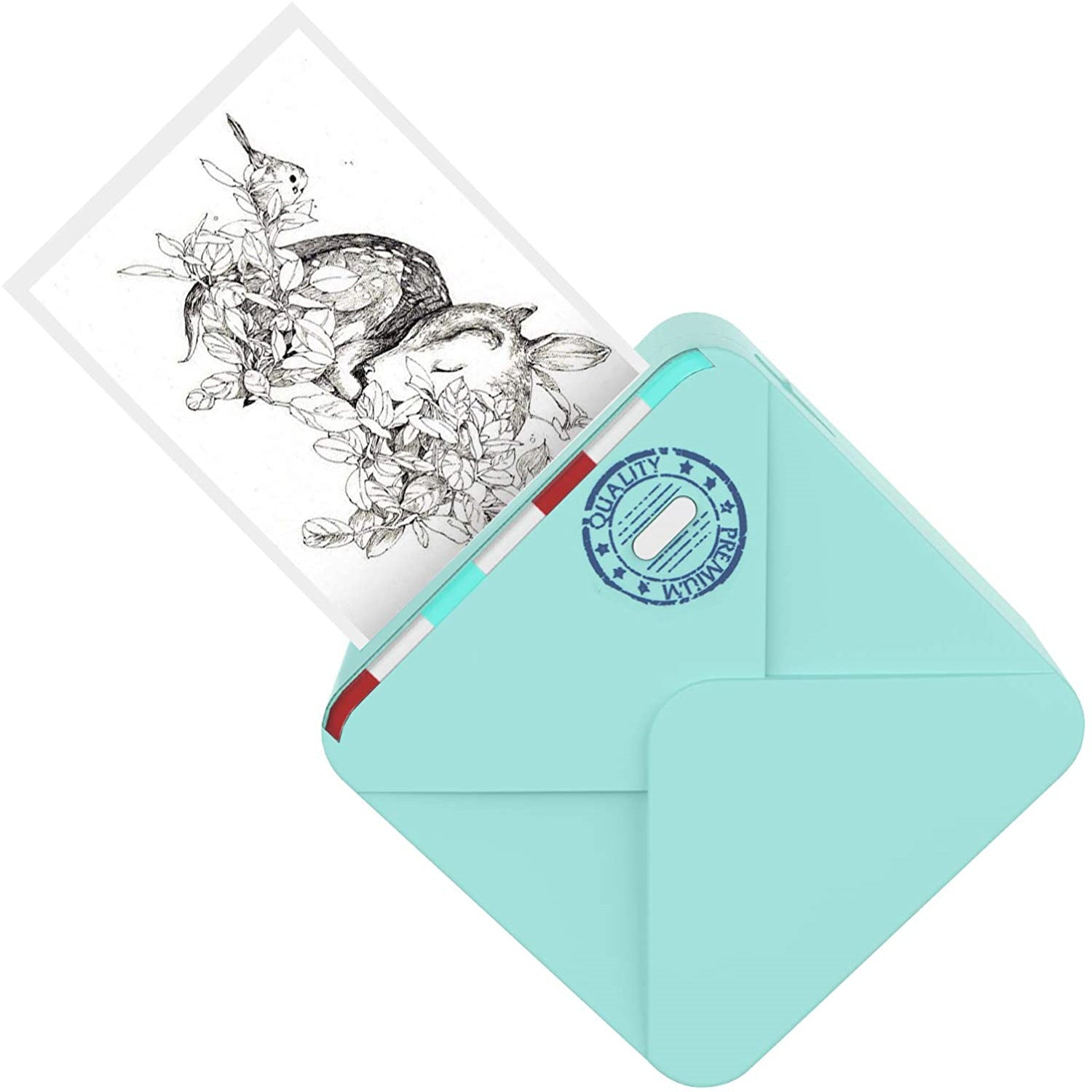 Pocket Mini Thermal Printer - Inkless & Portable