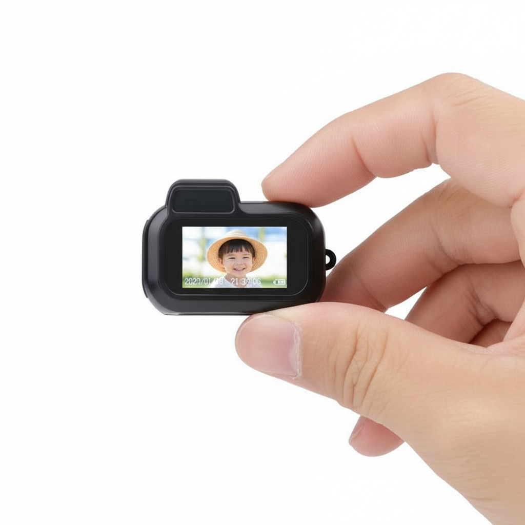 1080P HD Retro Mini Camera with Screen
